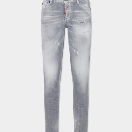 Brushed Grey Wash Medium Waist Jennifer Jeans