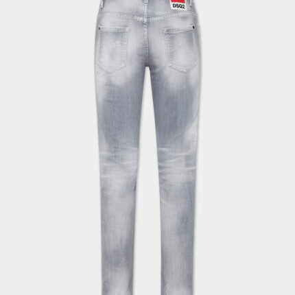 Brushed Grey Wash Medium Waist Jennifer Jeans d