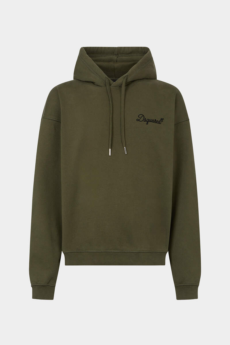 Dsquared2 Signature Relax Fit Hoodie Dsquared2 Signature Relax Fit Hoodie