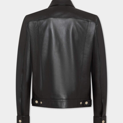 Leather Dan Jean Jacket f