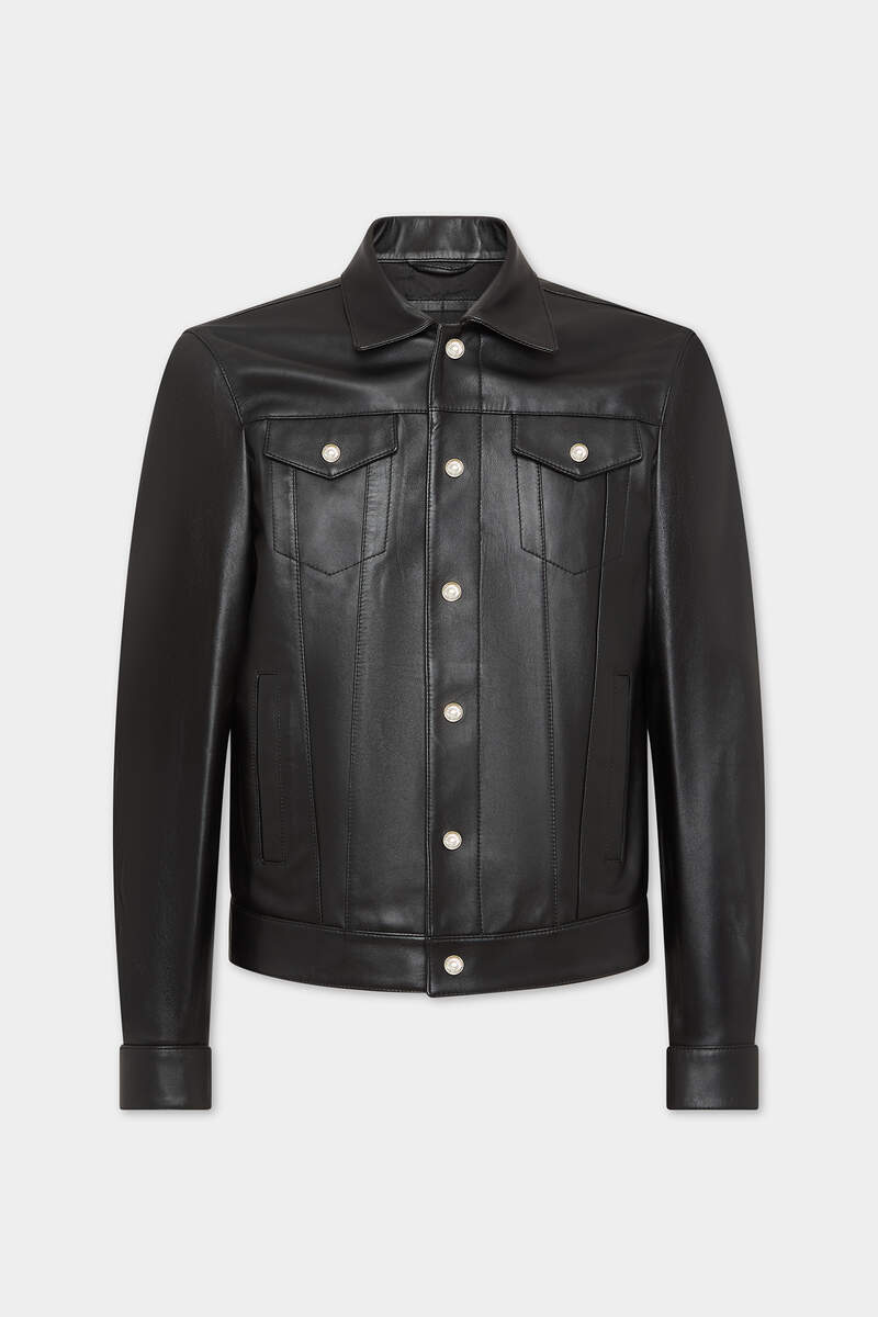 Leather Dan Jean Jacket Leather Dan Jean Jacket