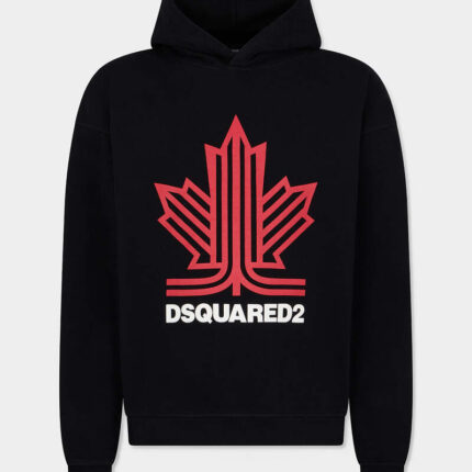 Ski Leaf Relax Fit Hoodie